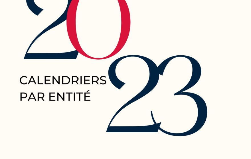 CALENDRIERS 2023
